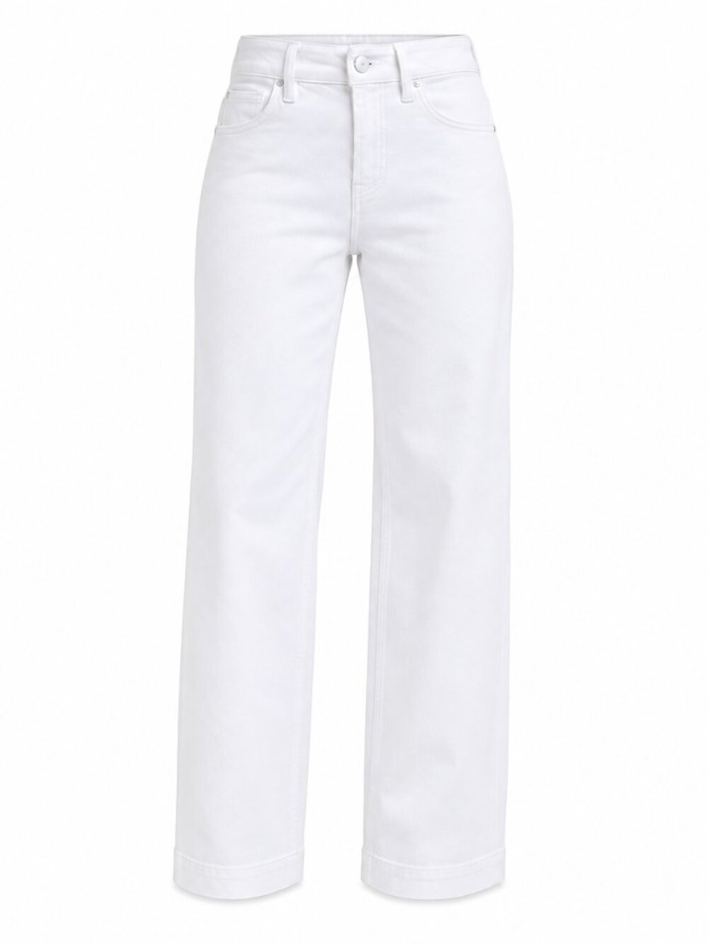 RISEN White High Rise Wide Leg Jeans New | #20